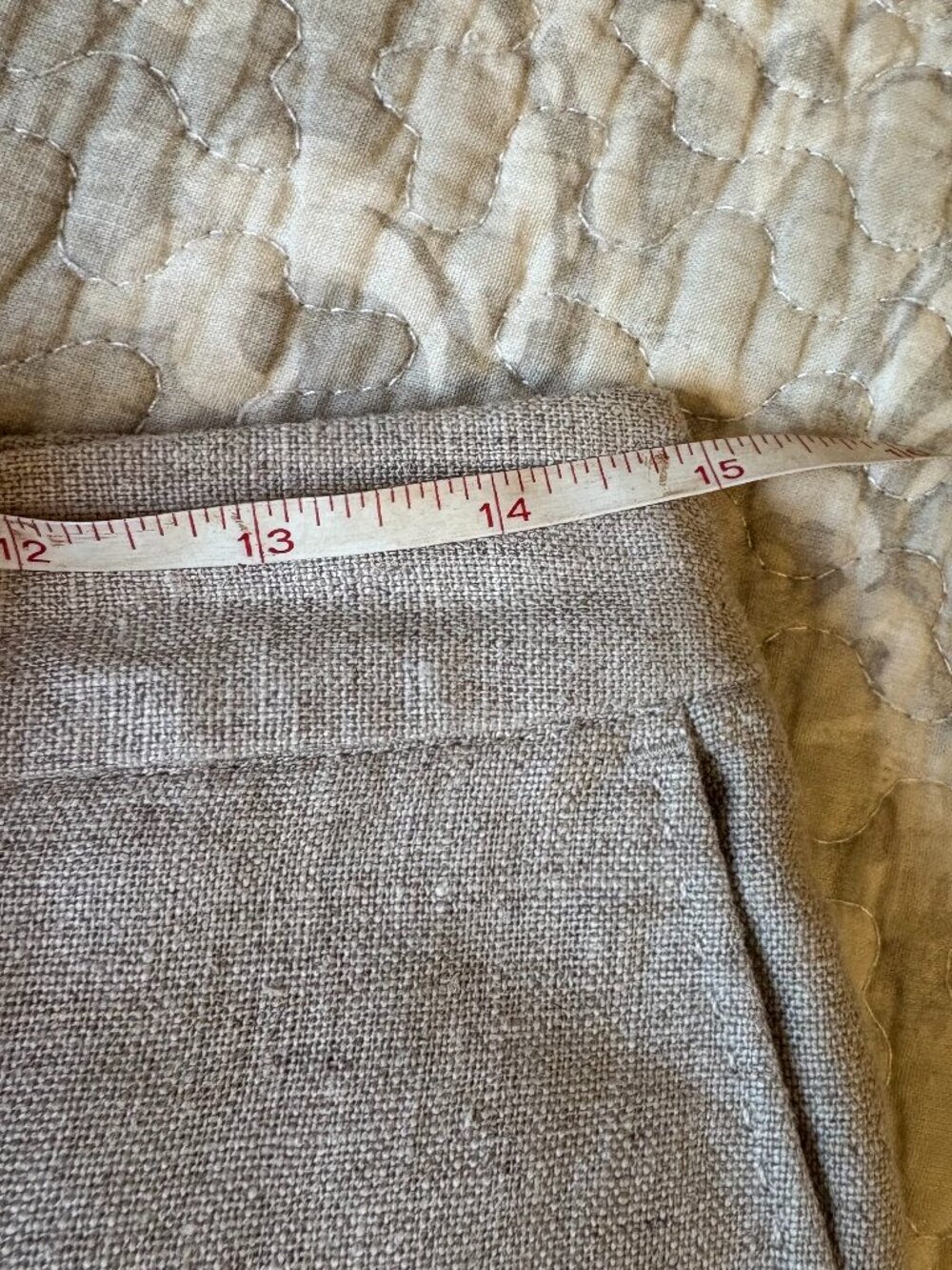 Michael Kors 100% Linen Vest & Pant Suit - Picture 11 of 12